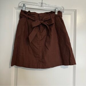 LOFT paperbag skirt